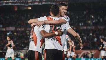 River derrota a Colón y se subió a la punta de la Superliga