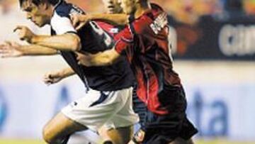 <b>IMPOTENCIA. </b>Milosevic hizo un buen encuentro, pero no marcó.