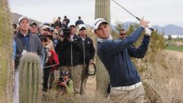 <b>EN EL DESIERTO. </b>Martin Kaymer durante el Mundial.