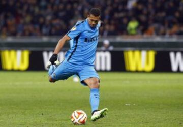 Fredy Guarín, jugador colombiano del Inter de Milan. 