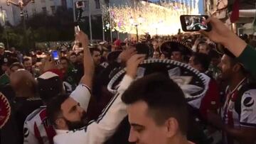 Así canta la afición mexicana en Rusia 2018