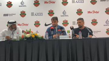 Sierra recordó a Unión y Colo Colo durante su presentación