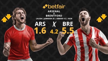 Arsenal FC vs. Brentford FC: horario, dónde ver, pronósticos y clasificación