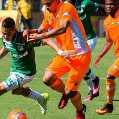 Envigado le da el primer golpe al Cali con doblete de Cox