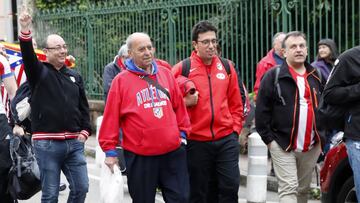 La afición del Atleti ya se deja ver por Dortmund