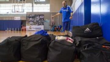 Pablo Laso, antes de volar rumbo a Estambul, donde este viernes espera el Galatasaray.