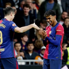 El Barça se recrea en el Bernabéu