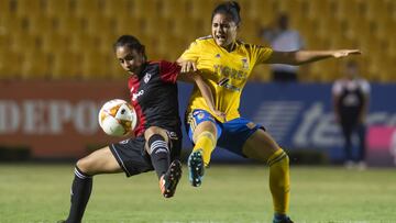 Sigue todas las acciones del partido entre Atlas vs Tigres de la Liga MX Femenil, hoy sábado 29 de septiembre desde el Alfredo Pistache; UANL va por récord de invictas.
Action photo of the Tigres vs Atlas game corresponding to