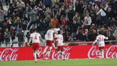 11/04/15 PARTIDO PRIMERA DIVISION 
 ALMERIA - GRANADA 
 PRIMER GOL THOMAS 1-0 ALEGRIA 