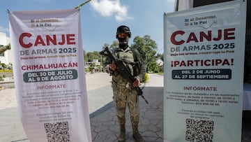 ¿Cómo funciona y cuánto dinero puedo obtener con el programa Canje de Armas Edomex 2025?