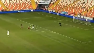 Era el minuto 93 de su debut y hace esto: lo de Junior Fernandes fue una locura