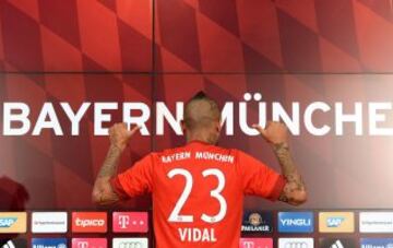 Arturo Vidal concretó el 2015 su arribo hasta Bayern Munich. Llega proveniente de Juventus por 36 millones de euros.