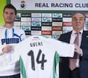 El Racing incorpora al delantero Quini procedente del Alcorcón