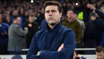 Pochettino, cariacontecido tras la goleada encajada ante el Bayern de M&uacute;nich.