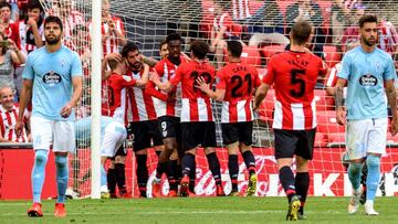 Athletic 3 - Celta 1: resumen, resultado y goles