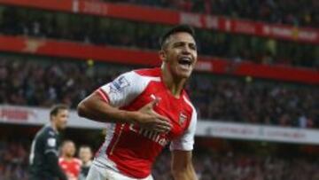 Alexis Sánchez guía al Arsenal