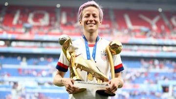 Rapinoe wins Golden Boot and Golden Ball at Women's World Cup