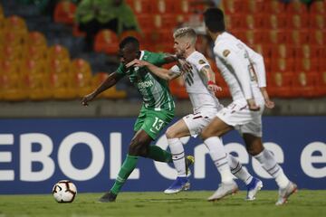 Aunque el equipo colombiano ganó 1-0 en Medellín, no logró remontar la serie ante Fluminense y se quedó por fuera del torneo internacional.