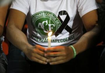 El emocionante homenaje de Atlético Nacional al Chapecoense