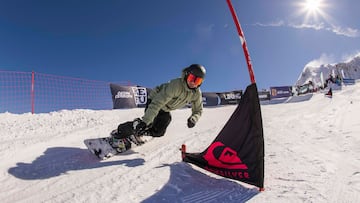 Landing Snowboard Banked Slalom 2025