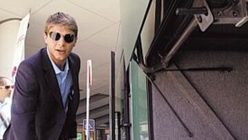 <b>DE VIAJE. </b>Joaquín estuvo en Londres para visitar las instalaciones del Chelsea, y reunirse con Kenyon.