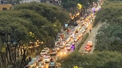 La ciudad de Rosario se movilizó para convencer a Messi