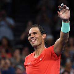 Nadal, feliz: “Ha sido un día positivo, incluso más”