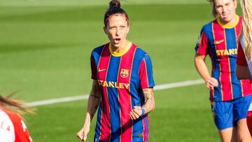 Jenni Hermoso, jugadora del Barça.