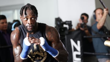 Deontay Wilder was arrested in the early hours of Tuesday in Los Angeles, but remains defiant about it all on social media.