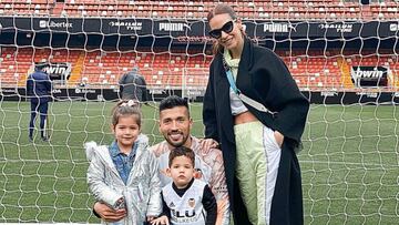 El hijo de Ezequiel Garay y Tamara Gorro, ingresado de urgencia en Valencia