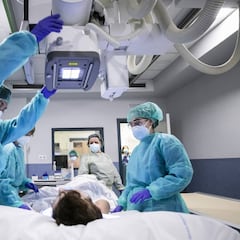 Uno de cada cinco hospitalizados por coronavirus en España murió