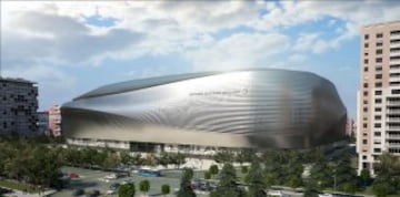 Proyecto del nuevo estadio Santiago Bernabéu. 