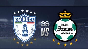 Pachuca-Santos Laguna, Liga MX, jornada 15 (3-1): Resumen del partido y goles