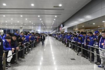 Carlos Tévez ya está en Shanghái.