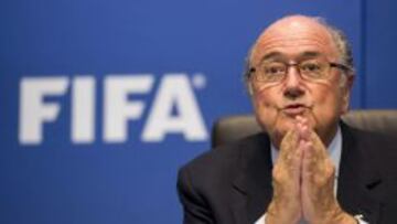 Blatter, presidente de la FIFA