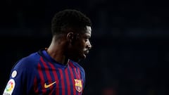 Dembélé trains and is desperate to prove fitness for Clásico