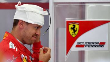 Vettel, en Bahrain.