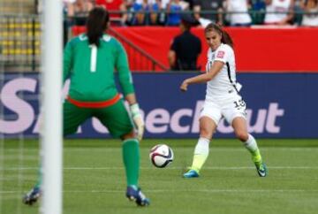 Alex Morgan genera suspiros y aplausos dentro y fuera de las canchas.