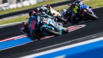 Así quedó David Alonso en el GP de San Marino