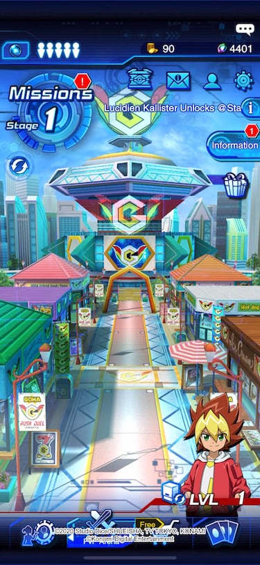 Sevens llega a Duel Links: así es el mundo de Yu-Gi-Oh! que añade los nuevos Rush Duels