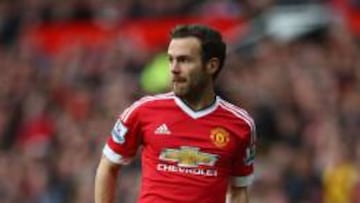 Juan Mata durante el partido ante el Aston Villa.