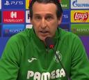 Emery: "Sabemos que la Juventus parte como favorito"