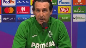 Emery: "Sabemos que la Juventus parte como favorito"