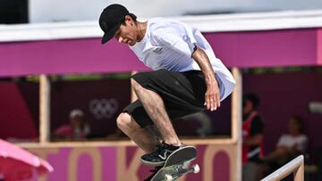 Jhancarlos Gonz&aacute;lez en Skateboarding en los Juegos Ol&iacute;mpicos de Tokio