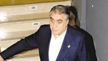 <b>CARIACONTECIDO. </b>Sanz, tras conocer los resultados.