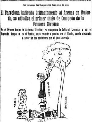 El curioso final de la primera Liga