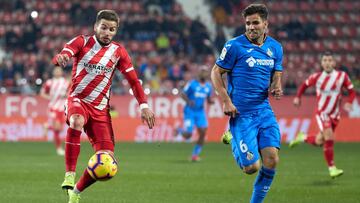 21/12/18 PARTIDO DE PRIMERA DIVISION  GIRONA  GETAFE    PORTUGUES   CABRERA