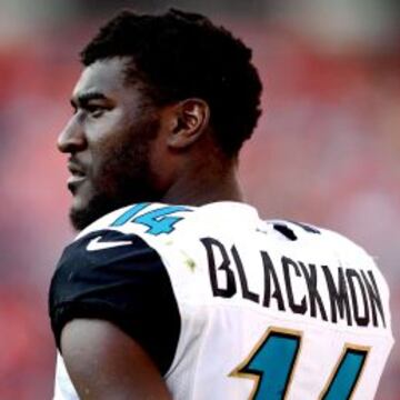 Justin Blackmon, uno de los grandes fracasos del draft de 2012.