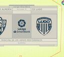 Resumen y goles del Almería vs. Lugo de Liga Smartbank