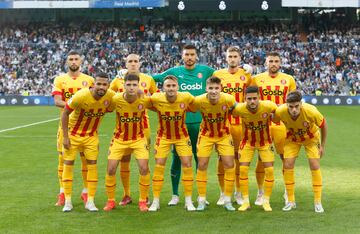 Once inicial del Girona. 